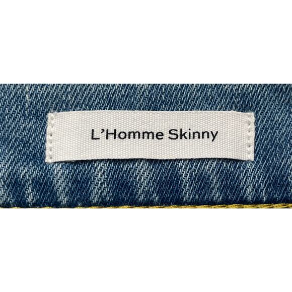 11-1 FRAME Men's Jeans Altavan L'Homme Skinny Mid-Rise Size 30 - Picture 4 of 10